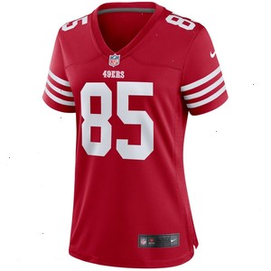 George Kittle San Francisco 49ers Nike Women's Player Jersey - Scarlet