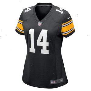 George Pickens Pittsburgh Steelers Nike Women's Alternate Game Player Jersey - Black