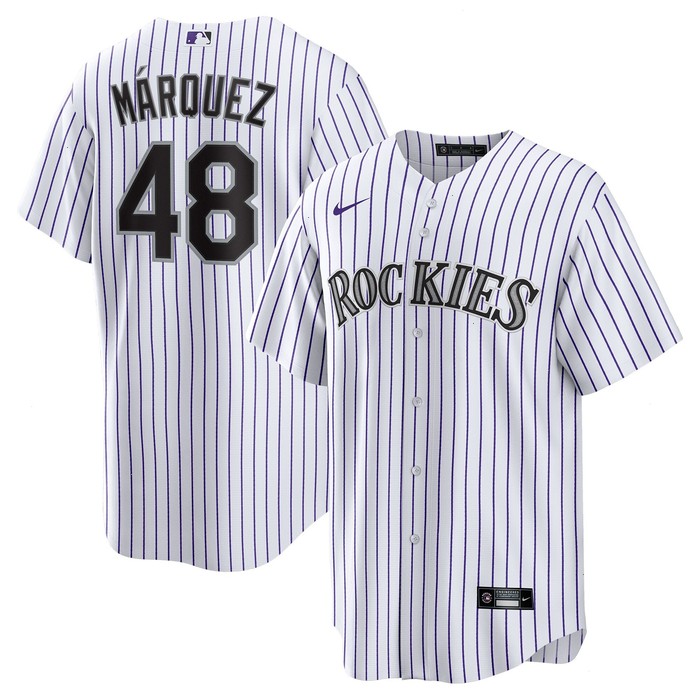 Germán Márquez Colorado Rockies Nike Home Replica Player Jersey - White