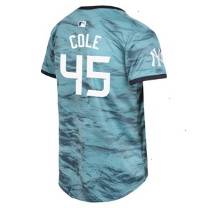 Gerrit Cole American League Nike Youth 2023 MLB All-Star Game Limited Player Jersey - Teal