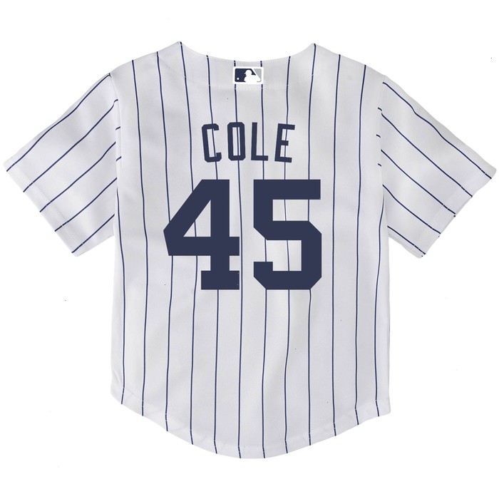 Gerrit Cole New York Yankees Nike Toddler Home Replica Player Jersey - White