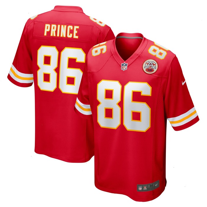 Gerrit Prince Kansas City Chiefs Nike Team Game Jersey - Red