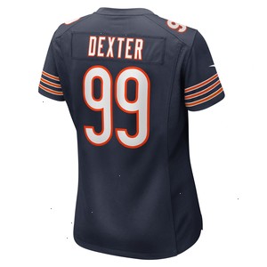 Gervon Dexter Sr Chicago Bears Nike Women's Team Game Jersey - Navy