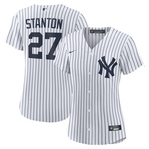 Giancarlo Stanton New York Yankees Nike Women's Home Replica Player Jersey - White