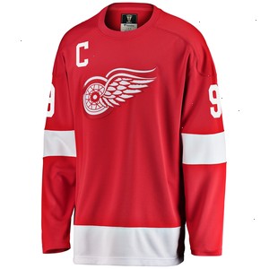 Gordie Howe Detroit Red Wings Fanatics Branded Premier Breakaway Retired Player Jersey - Red