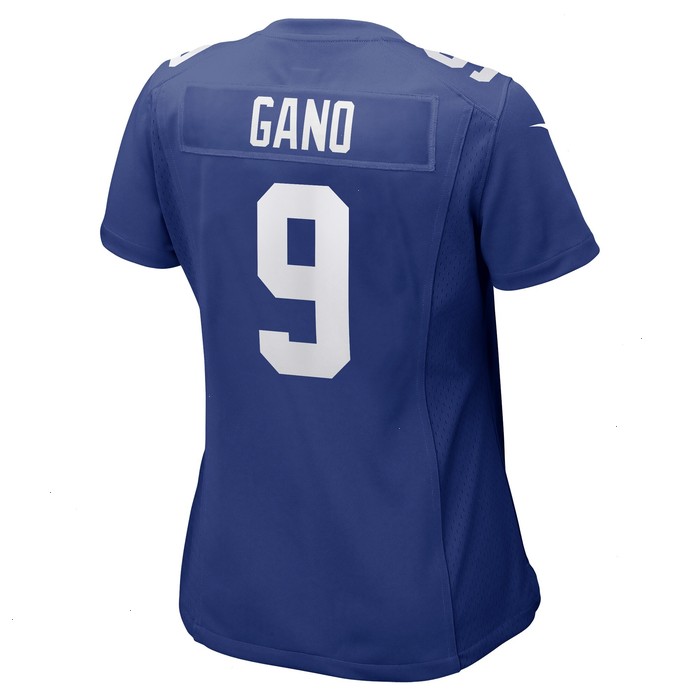 Graham Gano New York Giants Nike Women's Team Game Player Jersey - Royal