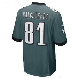 Grant Calcaterra Philadelphia Eagles Nike Game Player Jersey - Midnight Green