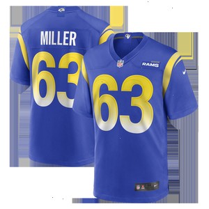 Grant Miller Los Angeles Rams Nike Game Jersey - Royal