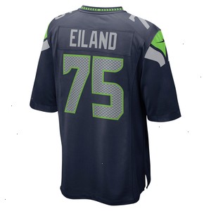 Greg Eiland Seattle Seahawks Nike Game Jersey - College Navy