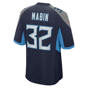 Greg Mabin Tennessee Titans Nike Home Game Player Jersey - Navy