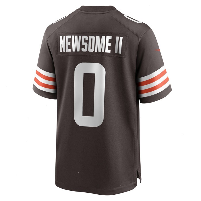 Greg Newsome II Cleveland Browns Nike Team Game Jersey - Brown