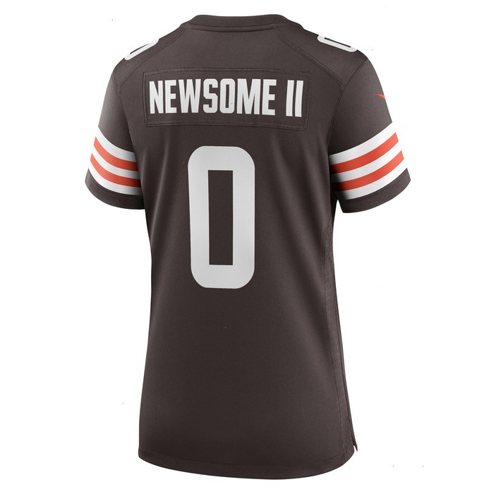 Greg Newsome II Cleveland Browns Nike Women's Team Game Jersey - Brown