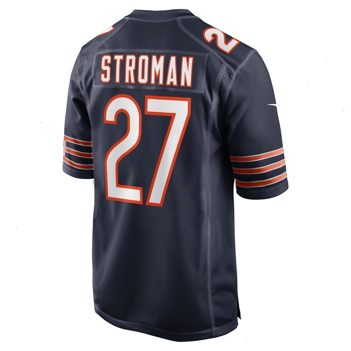 Greg Stroman Chicago Bears Nike Team Game Jersey - Navy