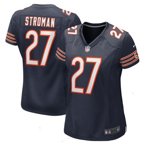 Greg Stroman Chicago Bears Nike Women's Team Game Jersey - Navy