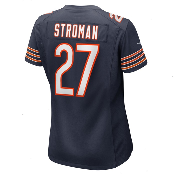 Greg Stroman Chicago Bears Nike Women's Team Game Jersey - Navy