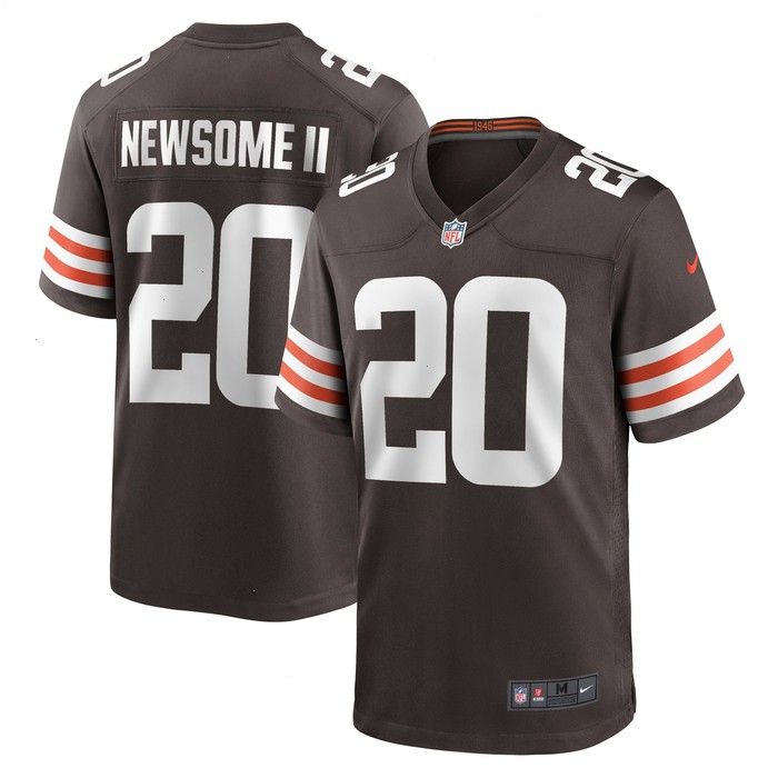 Gregory Newsome II Cleveland Browns Nike Game Jersey - Brown