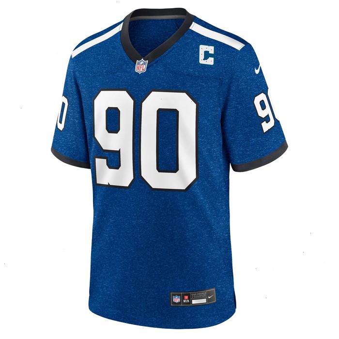 Grover Stewart Indianapolis Colts Nike Indiana Nights Alternate Game Jersey - Royal