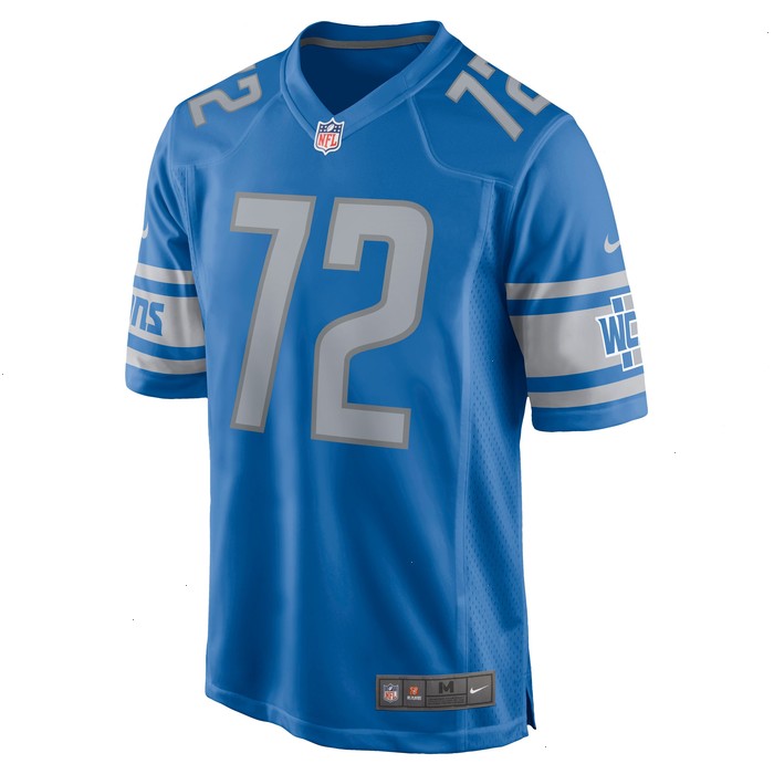 Halapoulivaati Vaitai Detroit Lions Nike Game Jersey - Blue