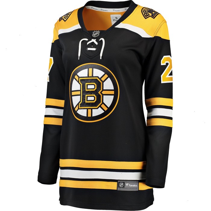 Hampus Lindholm Boston Bruins Women's Fanatics Branded Home Breakaway Player Jersey - Black