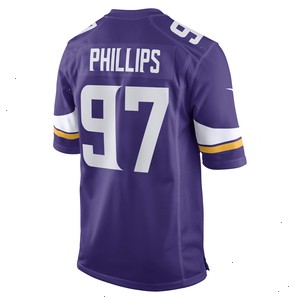 Harrison Phillips Minnesota Vikings Nike Game Player Jersey - Purple