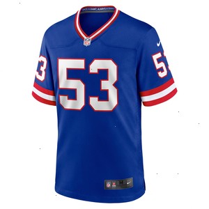 Harry Carson New York Giants Nike Classic Retired Player Game Jersey - Royal