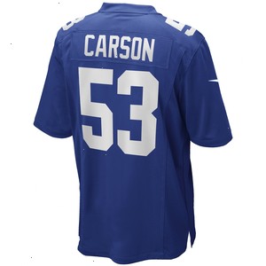 Harry Carson New York Giants Nike Game Retired Player Jersey - Royal