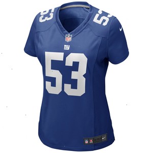 Harry Carson New York Giants Nike Women's Game Retired Player Jersey - Royal