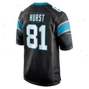 Hayden Hurst Carolina Panthers Nike Game Player Jersey - Black