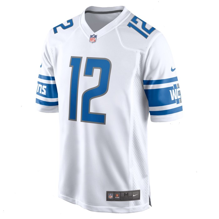 Hendon Hooker Detroit Lions Nike 2023 NFL Draft Pick Game Jersey - White