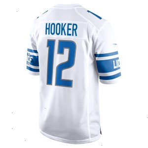 Hendon Hooker Detroit Lions Nike 2023 NFL Draft Pick Game Jersey - White