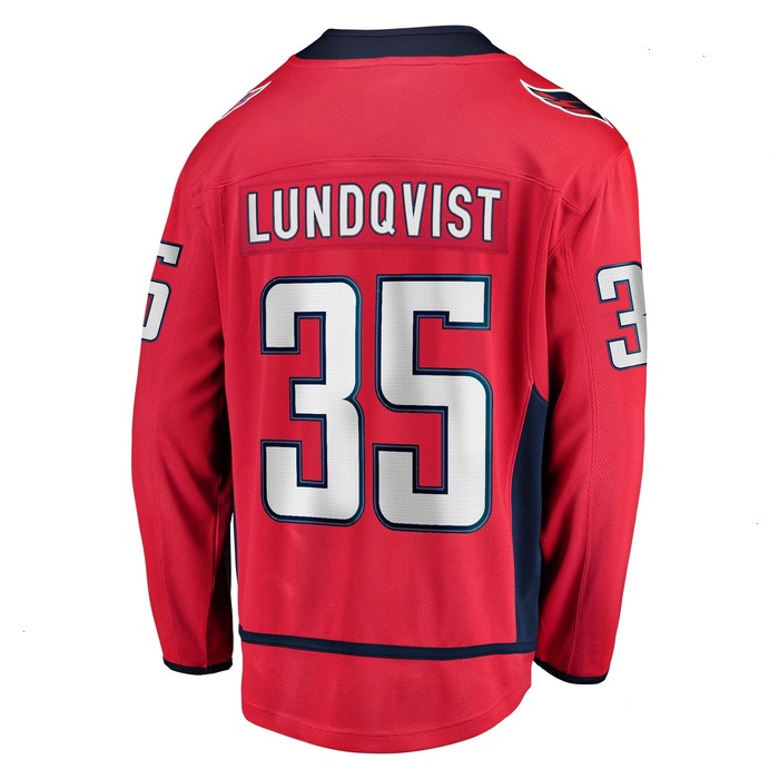 Henrik Lundqvist Washington Capitals Fanatics Branded Breakaway Player Jersey - Red