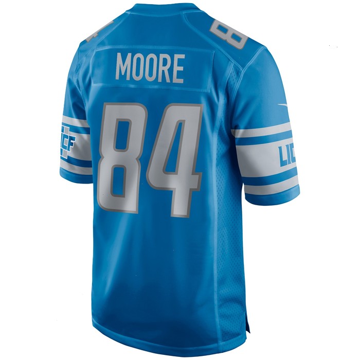 Herman Moore Detroit Lions Nike Game Retired Player Jersey - Blue