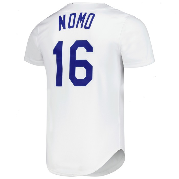 Hideo Nomo Los Angeles Dodgers Mitchell & Ness Cooperstown Collection Authentic Jersey - White