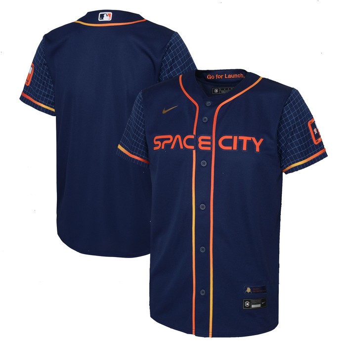 Houston Astros Nike Infant 2022 City Connect Replica Jersey - Navy