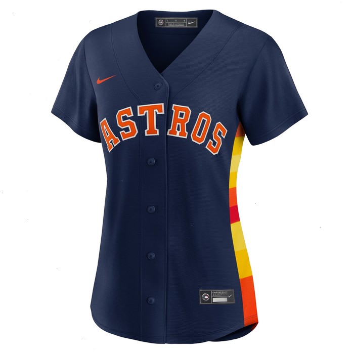 Houston Astros Nike Women's Alternate Replica Team Jersey - Navy