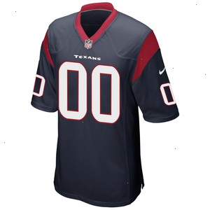 Houston Texans Nike Custom Game Jersey - Navy