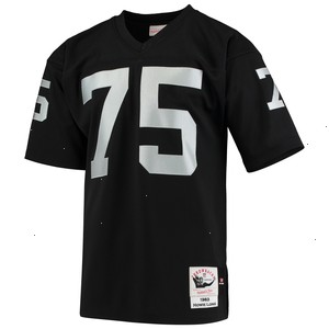 Howie Long Las Vegas Raiders Mitchell & Ness 1983 Authentic Throwback Retired Player Jersey - Black