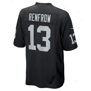 Hunter Renfrow Las Vegas Raiders Nike Game Jersey - Black