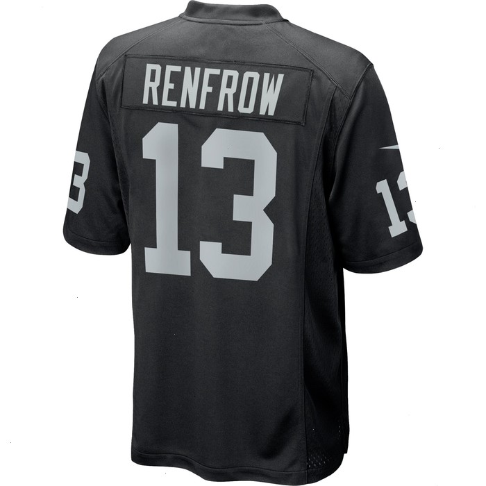 Hunter Renfrow Las Vegas Raiders Nike Game Player Jersey - Black