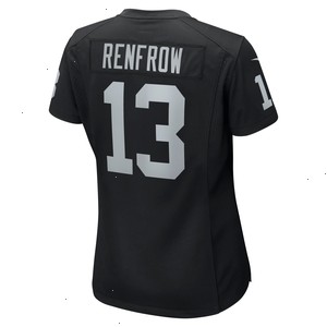 Hunter Renfrow Las Vegas Raiders Nike Women's Game Jersey - Black