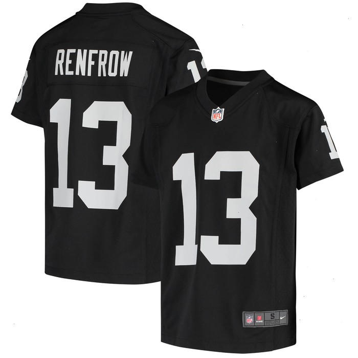 Hunter Renfrow Las Vegas Raiders Nike Youth Game Jersey - Black