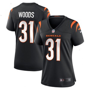 Ickey Woods Cincinnati Bengals Nike Women's Retired Player Game Jersey - Black