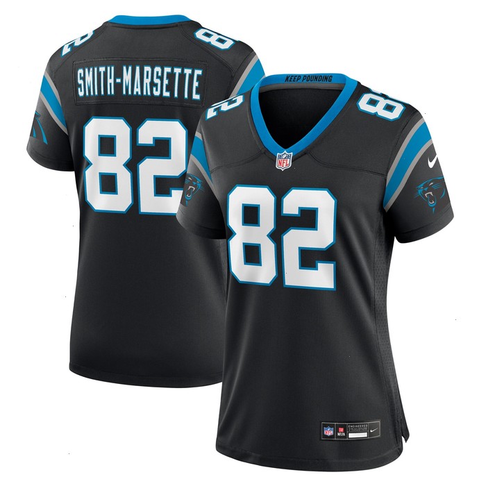 Ihmir Smith-Marsette Carolina Panthers Nike Women's Team Game Jersey - Black