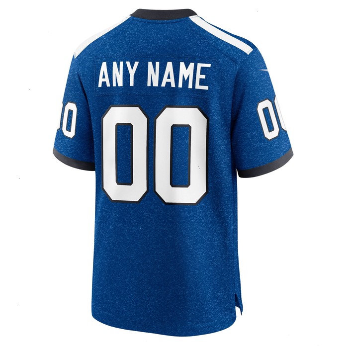 Indiana Nights Indianapolis Colts Nike Alternate Custom Game Jersey - Blue