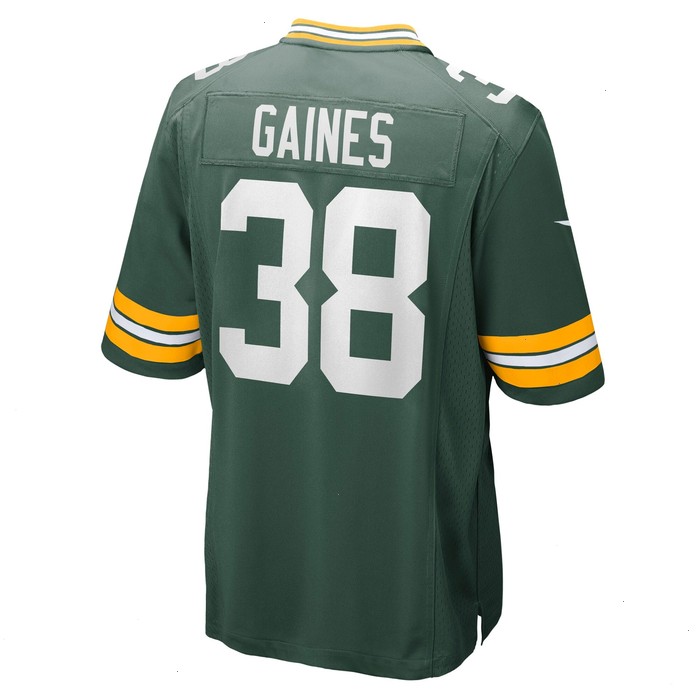 Innis Gaines Green Bay Packers Nike Game Jersey - Green