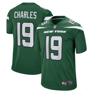 Irvin Charles New York Jets Nike Team Game Jersey - Gotham Green