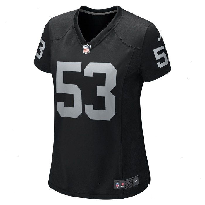 Isaac Darkangelo Las Vegas Raiders Nike Women's Team Game Jersey - Black