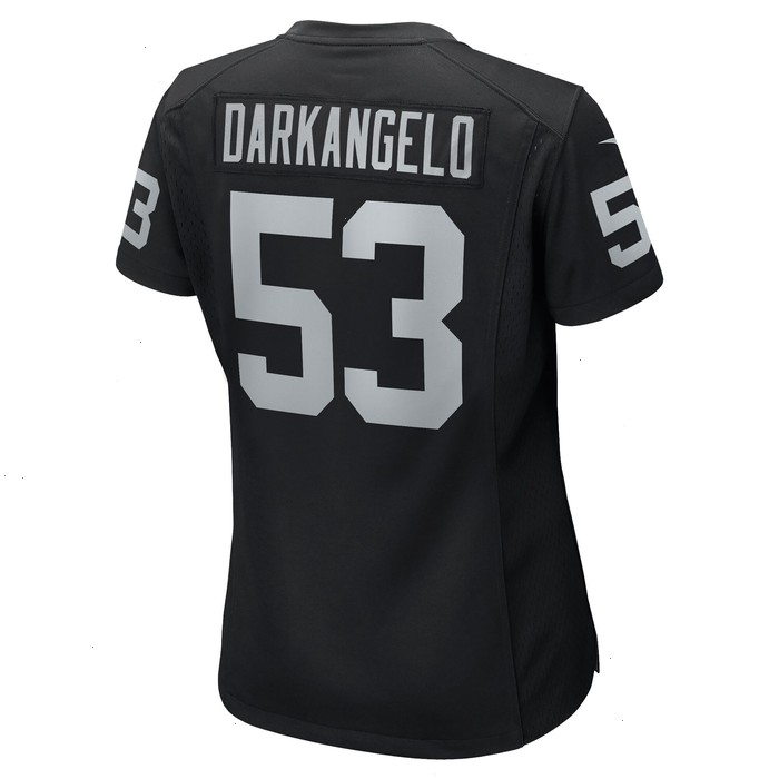 Isaac Darkangelo Las Vegas Raiders Nike Women's Team Game Jersey - Black