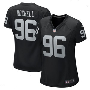 Isaac Rochell Las Vegas Raiders Nike Women's Team Game Jersey - Black