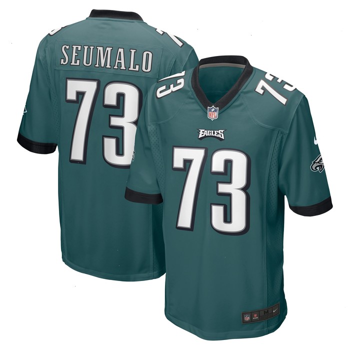 Isaac Seumalo Philadelphia Eagles Nike Game Jersey - Midnight Green